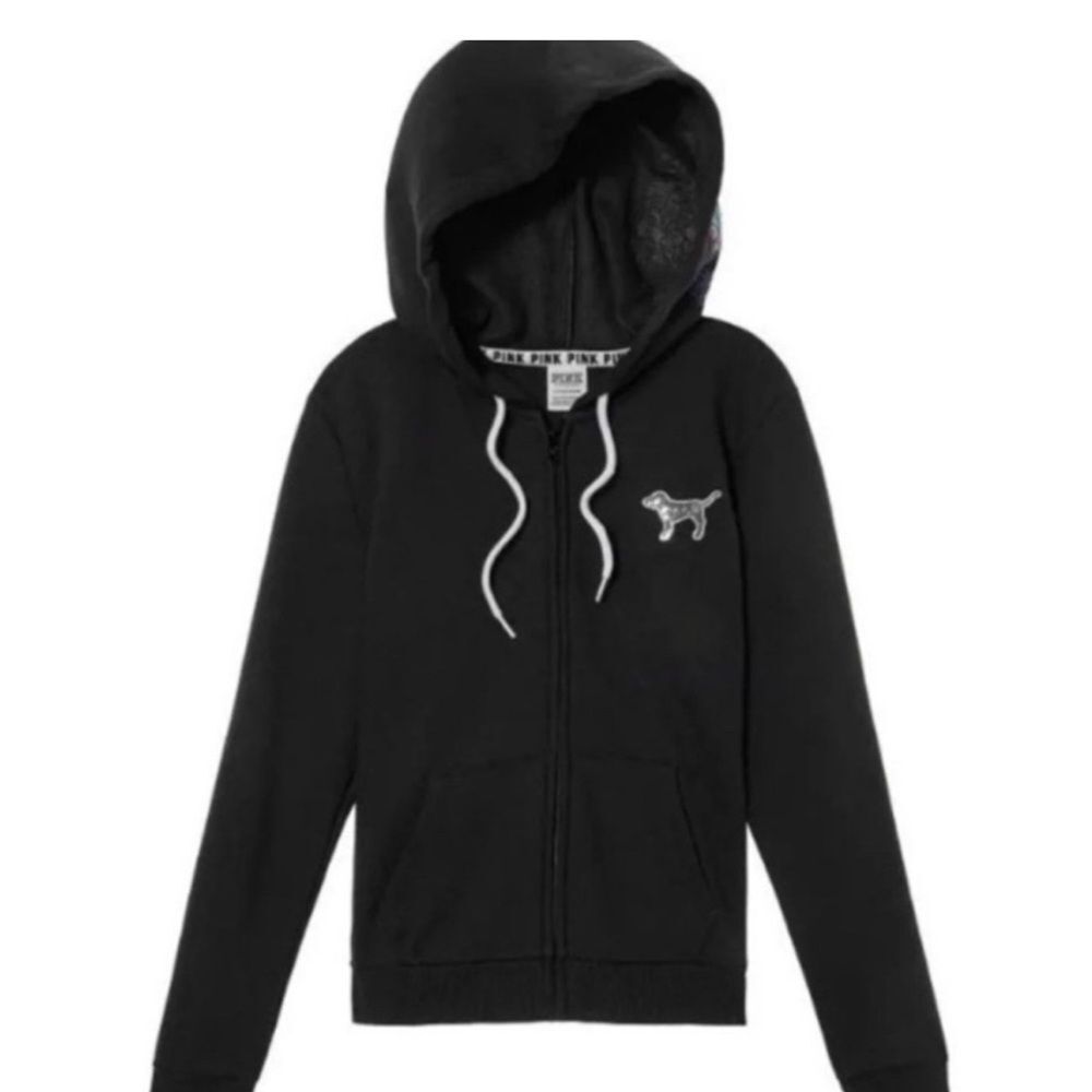 PINK VS TROPICAL BLING HIBISCUS
FLORAL HOODIE LARGE - Picture 3 of 10